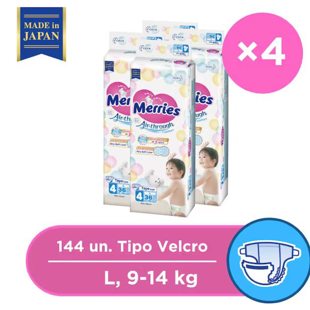 Merries Renceng Pañales Merries Recién Nacido, Talla XS 48 Unidades – Lafken Bebe